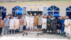 গণসংযোগে অংশগ্রহণকারী নেতৃবৃন্দ
